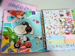 Agenda folder con stickers Snoopy - Imagen 3