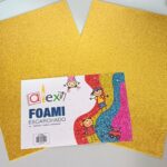 Fomix A4 escarchado dorado