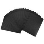 Fomix escarchado A4 Negro