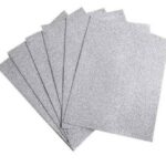 Fomix escarchado A4 plateado