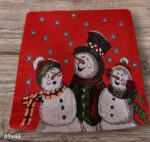 Forro navideño para cojines - Imagen 2