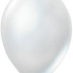 Globos #9 color blanco