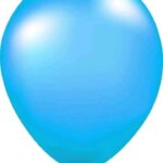 Globos #9 color celeste