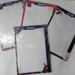 Hojas A4 de cuadros diseño spiderman
