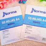 50 hojas Norma de 4 líneas