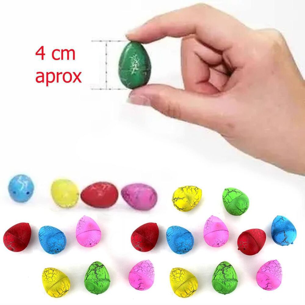 Mini dinosaurios crecen en agua