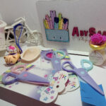 Tijeras color pastel