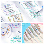 Marcador doble línea x6