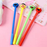 Pluma gel plaza césamo color azul