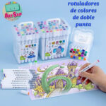 Marcadores resaltadores caja de 36 unidades