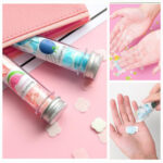 Láminas jabón tubo