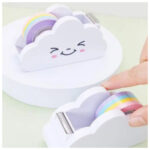 Dispensador de cinta forma de nube