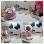 Lámpara plegable y soporte para celular