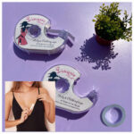 Cinta adhesiva invisible para uso en ropa