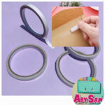 Cinta doble faz 1mm. 15mts