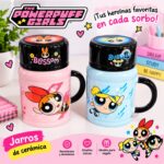 Jarro con tapa chicas super poderosas