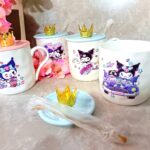 Jarro con cuchara Kuromi