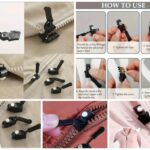 Clip de reparación cierre de cremallera