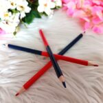 Lápiz bicolor triangular