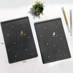 Libreta hojas negras para realizar dibujos