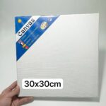 Lienzo blanco de madera 30 x 30 cms