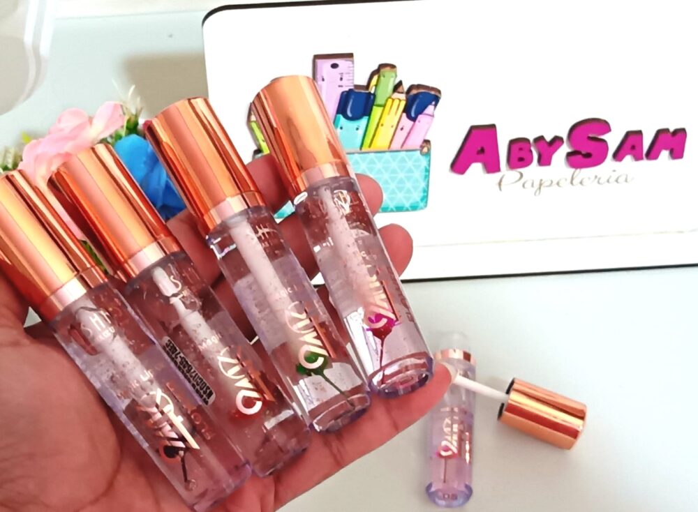 Lip oil con flor - Imagen 1