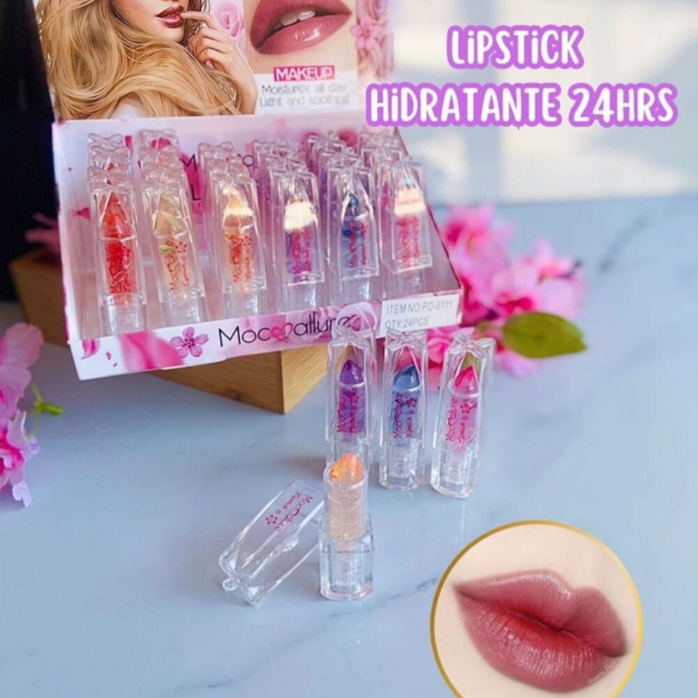 Lipstick (brillo labial con flor encapsulada)