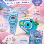 Set reloj más llavero mini cámara Cinnamoroll