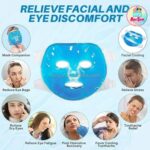 Mascarilla facial de gel reutililizable