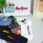 Medias cortas para caballero