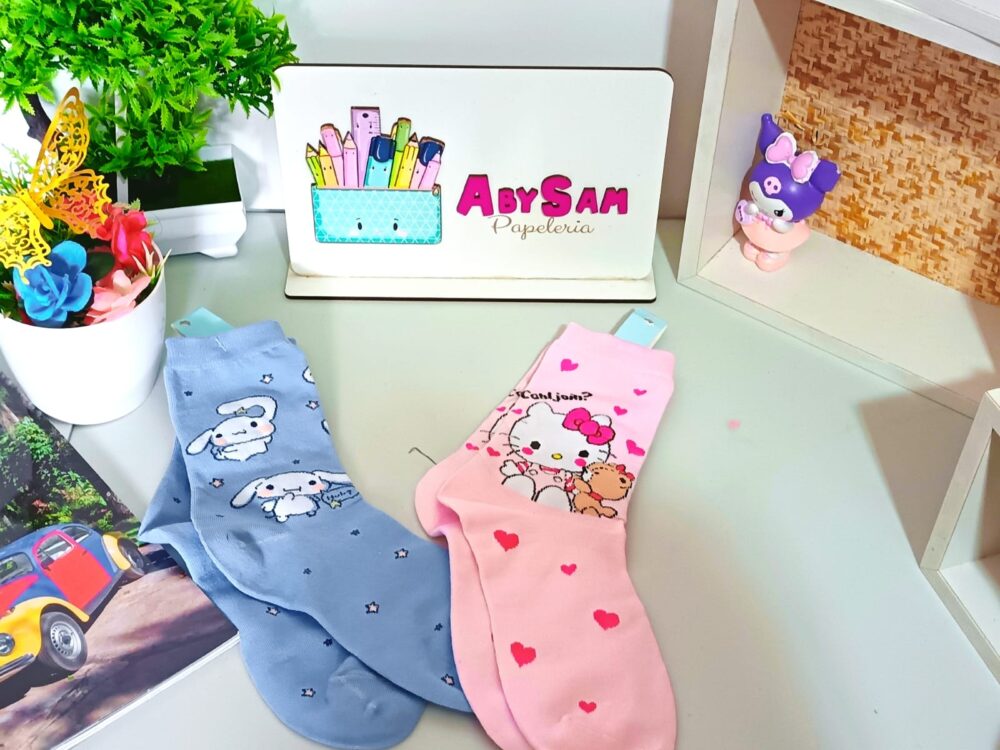 Medias largas Kitty y Cinnamoroll - Imagen 1