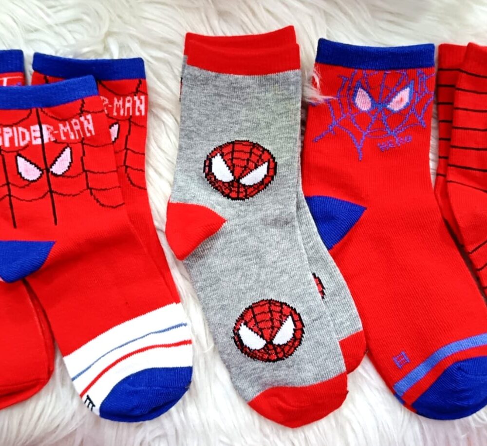Medias Marvel para niños talla 5-6