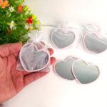Mini espejo forma de corazón