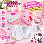 Mini espejo más peinilla Hello Kitty