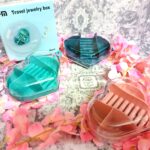 Mini joyero de viaje en forma de corazón