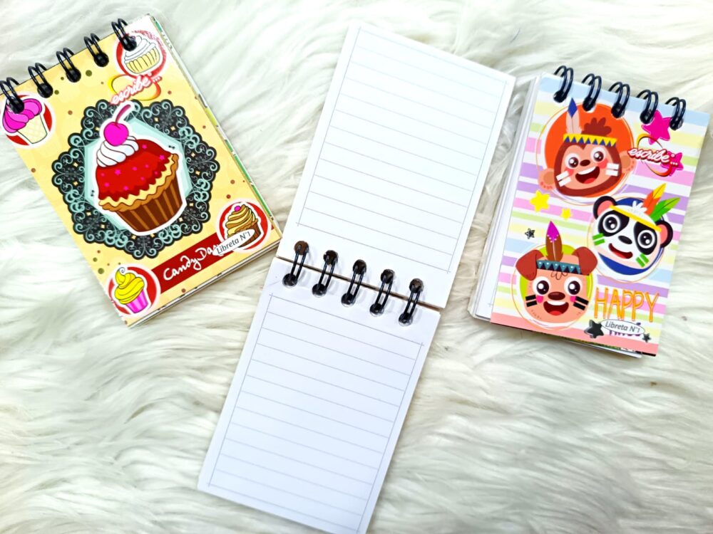 Mini libretas de una línea - Imagen 1