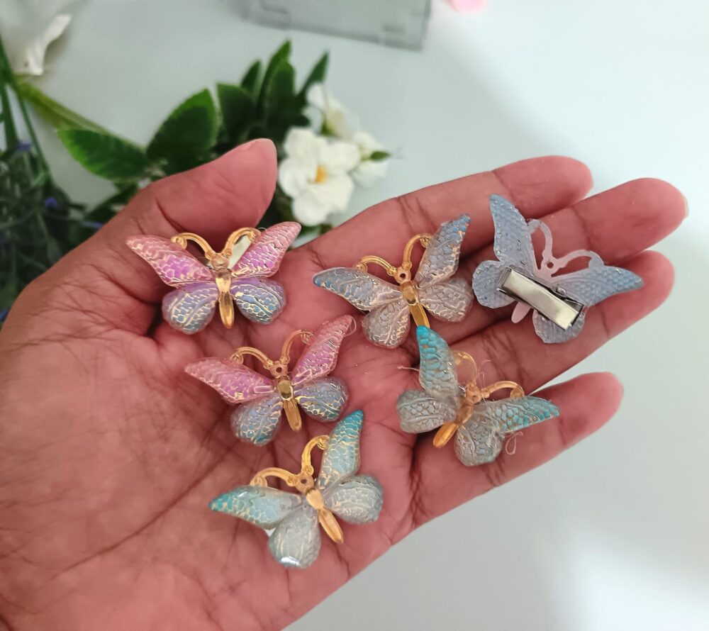 Mini vinchas estilo mariposa - Imagen 2