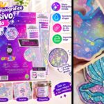 Papel foto A4 holográfico adhesivo Estrella Lancer x 10 unidades