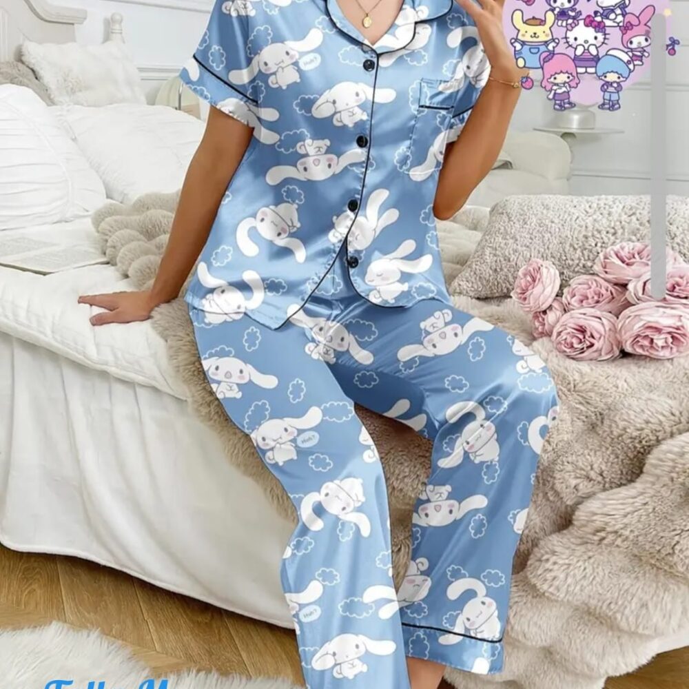 Conjunto de pijama manga corta Cinnamoroll