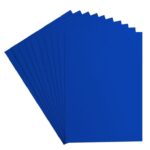 Pliego cartulina esmaltada color azul