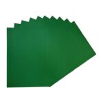 Pliego cartulina esmaltada color verde