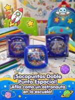 Sacapunta doble con glitter varios personajes - Imagen 2