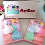 Set de 12 borlas de maquillaje