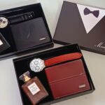 Set de caballero (perfume, billetera y reloj)