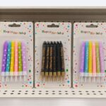 Set de velas multicolor x 12