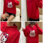 Sudadera con capucha para mujer Hello Kitty