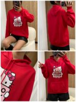 Sudadera con capucha para mujer Hello Kitty