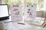 Tablero de hojas SNOOPY