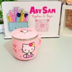 Taza de acero inoxidable Hello Kitty