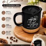 Taza de cerámica con mensaje cristiano